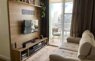 Imagem 2: Linda vista! Apartamento 2 dormitórios à venda, 64 m² por R$ 560.000 - Vila São Paulo - Sã