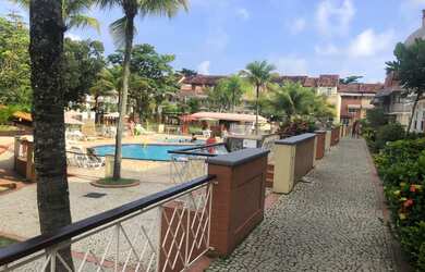 Imagem: A casa em condomínio possui 4 Dormitórios, 4 Banheiros, 2