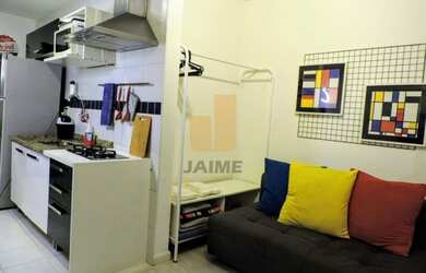 Imagem 6: APARTAMENTO. Imóvel mobiliado, Área de serviço, 32m² de Áreae1 Banheiro