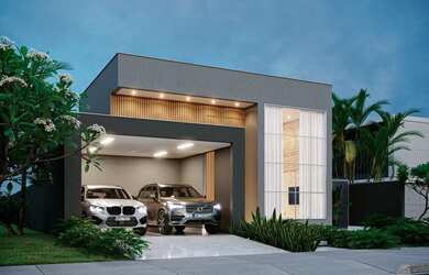 Imagem: A casa em condomínio possui 3 Dormitórios, 4 Banheiros, 4