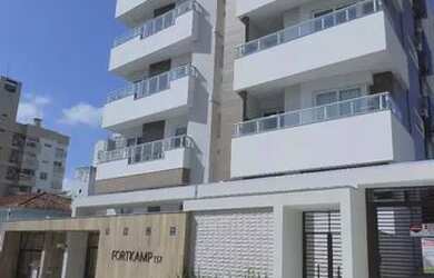 Imagem: O apartamento possui 1 Dormitório, 1 Banheiro, 1 Vaga na garagem