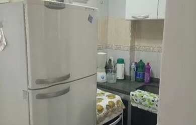 Imagem: O apartamento possui 1 Dormitório, 1 Banheiro, 40m² de Área