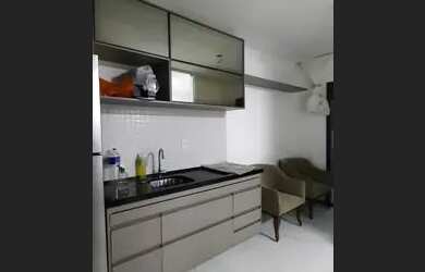 Imagem: O apartamento possui 1 Dormitório, 1 Banheiro, 26m² de Área