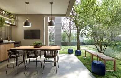 Imagem: O apartamento possui 2 Dormitórios, 3 Banheiros, 1 Vaga na