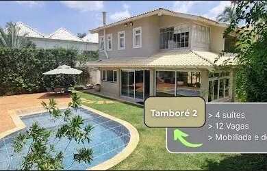 Imagem: A casa em condomínio possui 4 Dormitórios, 5 Banheiros, 5