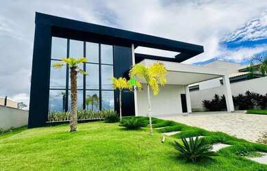 Imagem: A casa em condomínio à venda possui 4 Dormitórios, 5 Banheiros