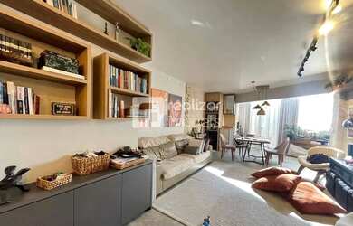 Imagem: O apartamento na cobertura possui 4 Dormitórios, 4 Banheiros