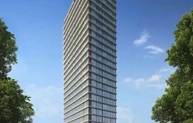 Imagem: O apartamento possui 1 Dormitório, 1 Banheiro, 1 Vaga na garagem