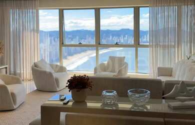 Imagem: O apartamento possui 4 Dormitórios, 5 Banheiros, 3 Vagas na