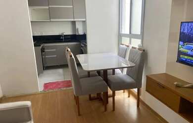 Imagem: O apartamento possui 2 Dormitórios, 1 Banheiro, 1 Vaga na garagem