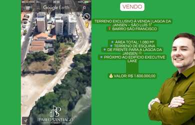 Imagem: O terreno possui 1.080m² de Área e está localizado em Renascença