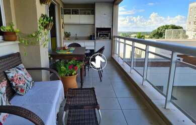 Imagem: O apartamento possui 4 Dormitórios, 4 Banheiros, 2 Vagas na