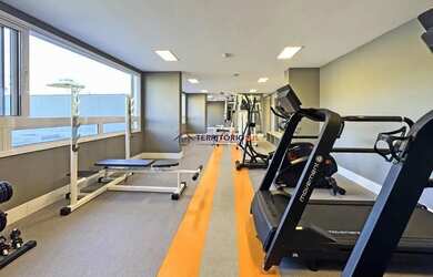 Imagem: O studio possui 1 Dormitório, 1 Banheiro, 1 Vaga na garagem