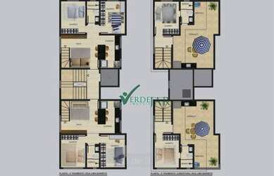 Imagem 2: Apartamento Garden à venda, 53 m² por R$ 355.000,00 - Santa Branca -...