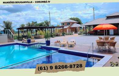 Imagem 2: Lote beira do Lago Corumbá IV Mansões Bouganville Excelente