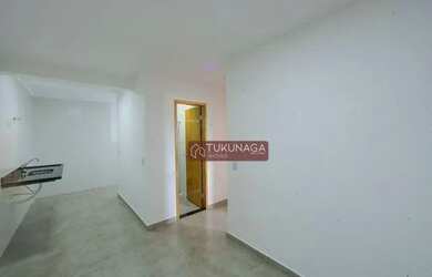 Imagem: O apartamento na cobertura possui 2 Dormitórios, 1 Banheiro