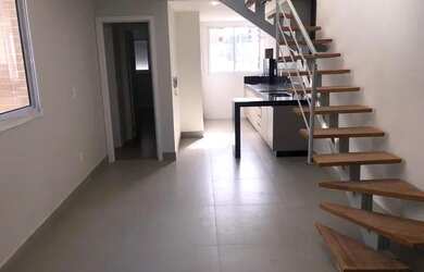 Imagem: O apartamento na cobertura possui 2 Dormitórios, 3 Banheiros