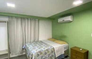 Imagem: O apartamento possui 1 Dormitório, 1 Banheiro, 40m² de Área