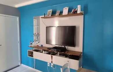 Imagem: O apartamento possui 2 Dormitórios, 1 Banheiro, 1 Vaga na garagem