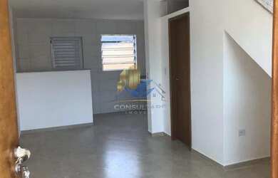 Imagem: A casa possui 2 Dormitórios, 2 Banheiros, 1 Vaga na garagem