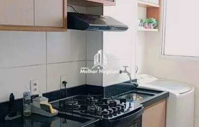 Imagem: O apartamento possui 2 Dormitórios, 1 Banheiro, 1 Vaga na garagem