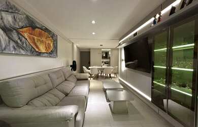 Imagem: O apartamento possui 3 Dormitórios, 3 Banheiros, 2 Vagas na