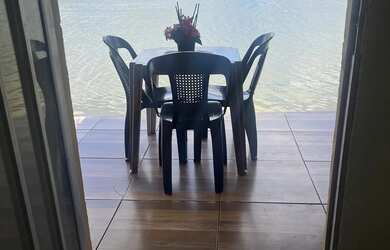 Imagem 13: Casa pequena com vista deslumbrante da lagoa de Guaratiba