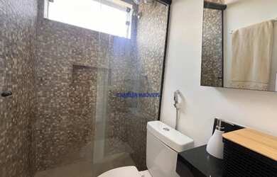 Imagem 13: Casa Sobreposta Alta a Venda 3 Suítes Churrasqueira Marapé Santos SP