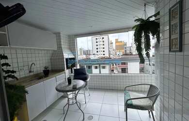 Imagem 4: Apartamento com 3 quartos, Guilhermina, Praia Grande - R$ 899 mil, Cod...