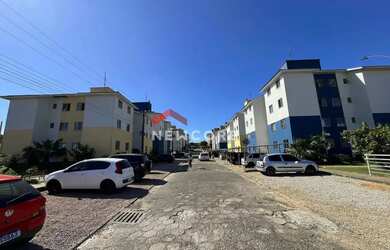 Imagem: O apartamento possui 2 Dormitórios, 1 Banheiro, 1 Vaga na garagem