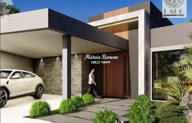 Imagem: A casa em condomínio possui 3 Dormitórios, 4 Banheiros, 2