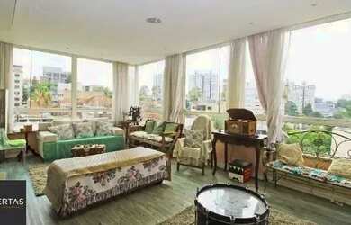 Imagem: O apartamento na cobertura possui 3 Dormitórios, 5 Banheiros