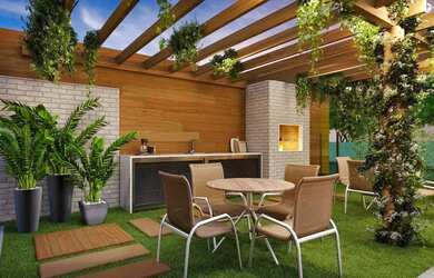 Imagem: O apartamento possui 3 Dormitórios, 2 Banheiros, 1 Vaga na