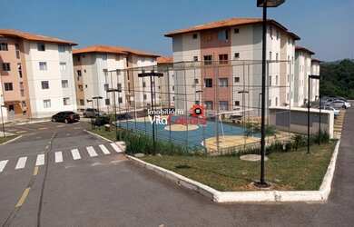 Imagem: O apartamento possui 2 Dormitórios, 1 Banheiro, 1 Vaga na garagem