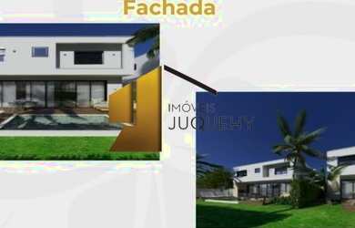 Imagem: A casa possui 3 Dormitórios, 4 Banheiros, 2 Vagas na garagem