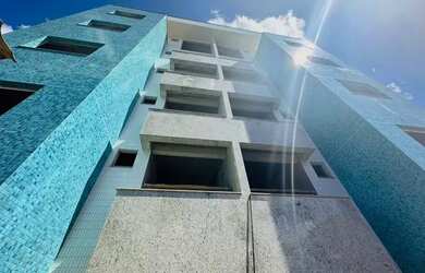 Imagem: O apartamento na cobertura possui 4 Dormitórios, 2 Banheiros