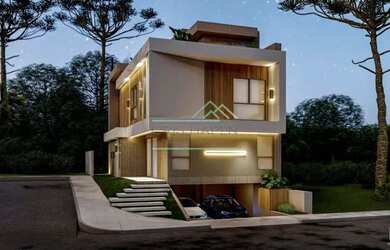 Imagem: A casa em condomínio possui 3 Dormitórios, 4 Banheiros, 4