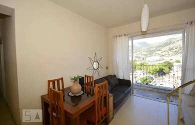 Imagem: O apartamento na cobertura possui 3 Dormitórios, 2 Banheiros