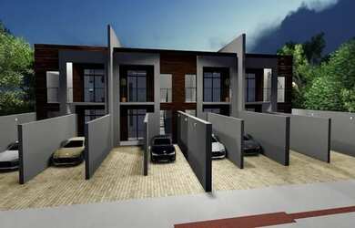 Imagem: A casa possui 2 Dormitórios, 1 Banheiro, 2 Vagas na garagem