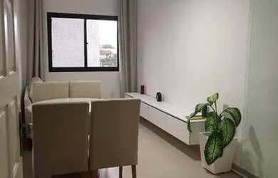 Imagem: O apartamento possui 1 Dormitório, 1 Banheiro, 1 Vaga na garagem