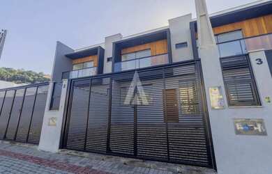 Imagem 2: Sobrado Geminado novo com 2 suíte s mais 1 quarto s à venda no bairro...