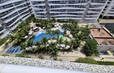 Imagem: O apartamento na cobertura possui 4 Dormitórios, 3 Banheiros