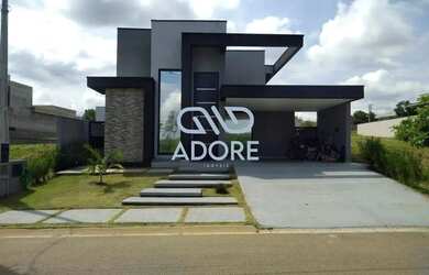 Imagem: A casa em condomínio possui 3 Dormitórios, 3 Banheiros, 4