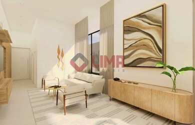 Imagem: A casa possui 3 Dormitórios, 5 Banheiros, 2 Vagas na garagem