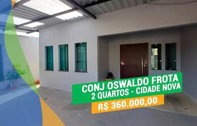 Imagem: A casa possui 2 Dormitórios, 2 Banheiros, 1 Vaga na garagem