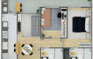 Imagem 12: APARTAMENTO FORTE - PRAIA GRANDE SP