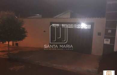 Imagem: A casa possui 2 Dormitórios, 1 Banheiro, 3 Vagas na garagem