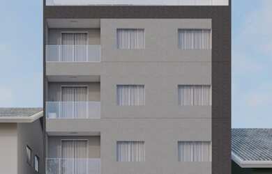 Imagem: O apartamento possui 3 Dormitórios, 1 Banheiro, 1 Vaga na garagem