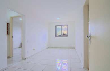 Imagem: O apartamento possui 1 Dormitório, 1 Banheiro, 1 Vaga na garagem