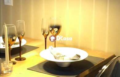 Imagem 4: Lindo apartamento decorado para venda com 1 dormitório, condomínio Villa...